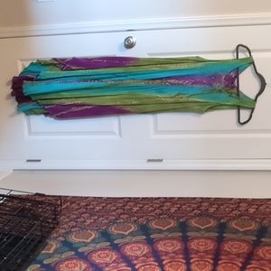 SOL Tie dye long, lightweight dress